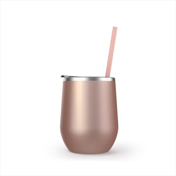 Maars Stemless Stainless 12oz.  | Rose Gold